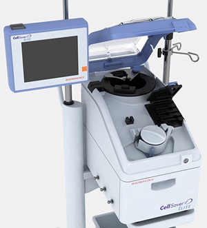 Cell Saver Elite, covers open